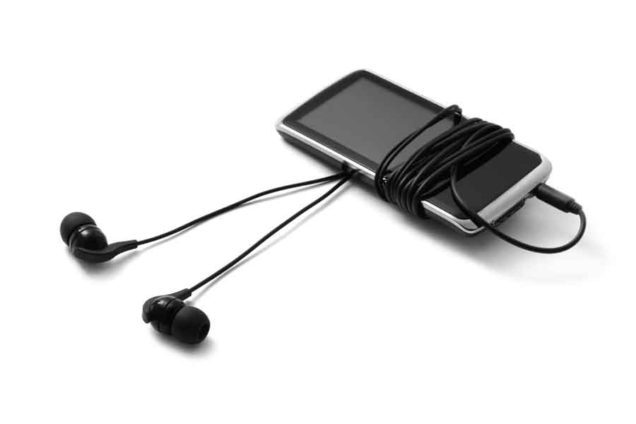 Mp3 player with ear buds