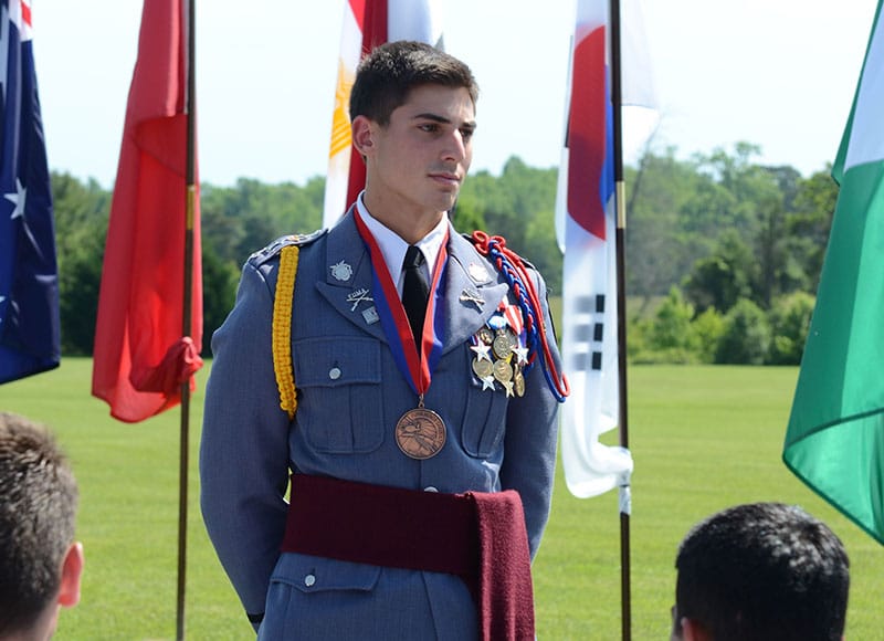 Past winner of the Trustee Scholarship, Cadet Ozz Gold (Class of 2017) earned an appointment to the US Military Academy at West Point upon his graduation from Fork Union Military Academy.