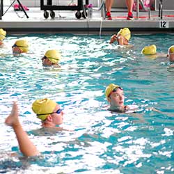 The East Coast Synchronized Swimming Camp held at Fork Union Military Academy