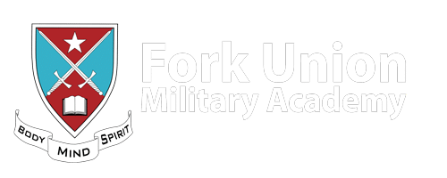Fork Union Military Academy Logo - White Text - Color - SEPT2024