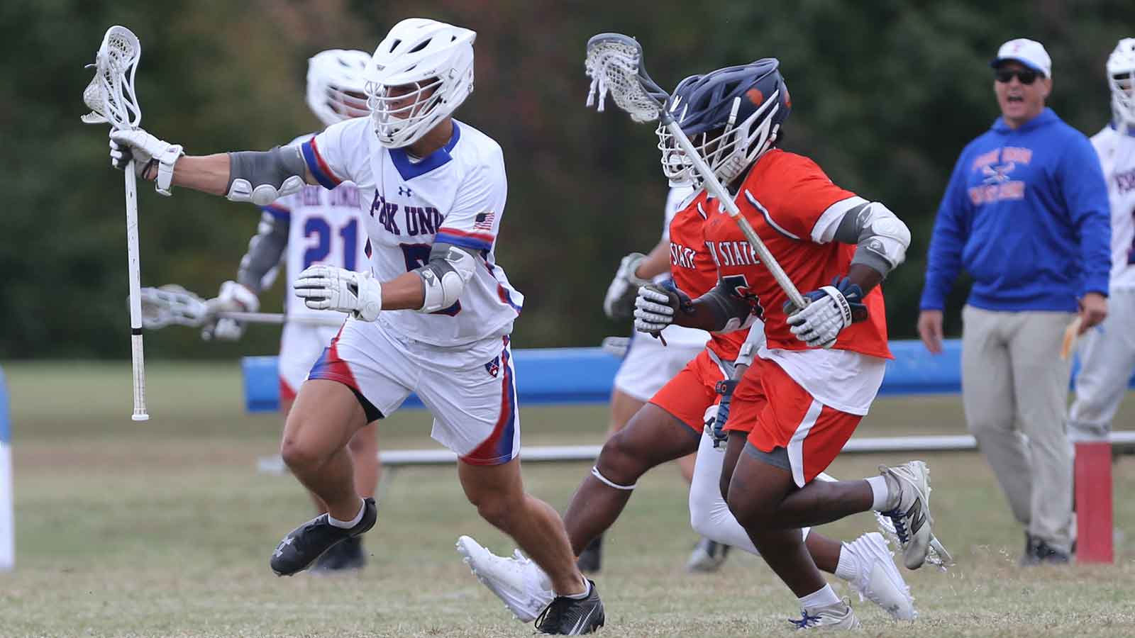 Fork Union Military Academy's postgraduate lacrosse team plays a competitive schedule each year.