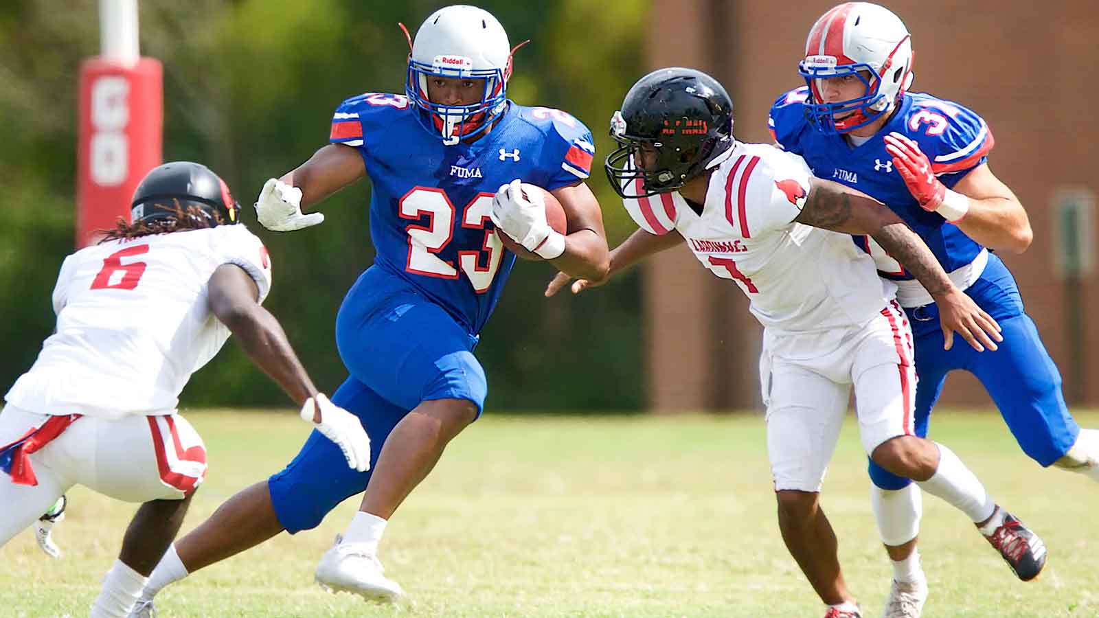 Top football prospects prepare for college careers at Fork Union Military Academy's Postgraduate Football program.